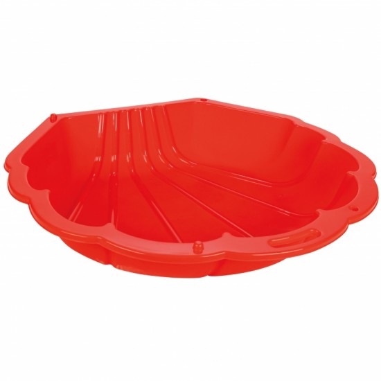 Smėlio dėžės baseino apvalkalas, raudonas, 3in1, sausas baseinas, 1 vnt. WOOPIE
