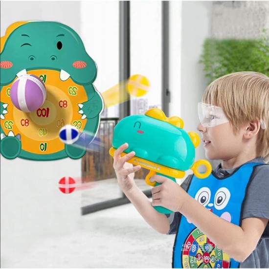 Smiginio Šaudyklė Dinozauras Velcro Taikiniai Taškų Šaudymas WOOPIE