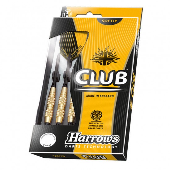 Smiginio strėlytės SOFTIP CLUB BRASS 18 g Smiginio strėlytės SOFTIP CLUB BRASS 18 g
