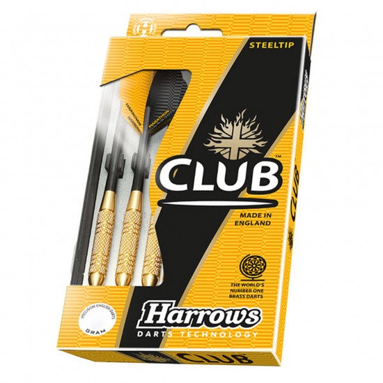 Smiginio Strėlytės Steeltip Club Brass 22 g Smiginio Strėlytės Steeltip Club Brass 22 g