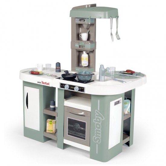SMOBY Mini Tefal Studio Kitchen Bubble XL + 34 Priedai SMOBY Mini Tefal Studio Kitchen Bubble XL + 34 Priedai