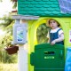 Sodo namelio tiektuvas su atliekų rūšiavimu, imitacinė saulės baterija FEBER Eco
