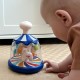 Spalvingi arkliai Mėlyna besisukanti karuselė WOOPIE BABY
