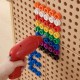 Spalvingi varžtai, 5 formos, STEM kūrybinei lentai, 512 detalių, mišrios spalvos MASTERKIDZ
