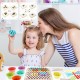 Spalvoti Rutuliukai - Dėlionė Montessori Spalvoti Rutuliukai - Dėlionė Montessori