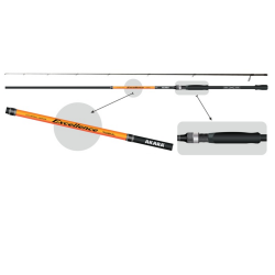 Spiningas Akara EXCELLENCE TX-20 2X ilgis 240cm, testas 3 - 17g
