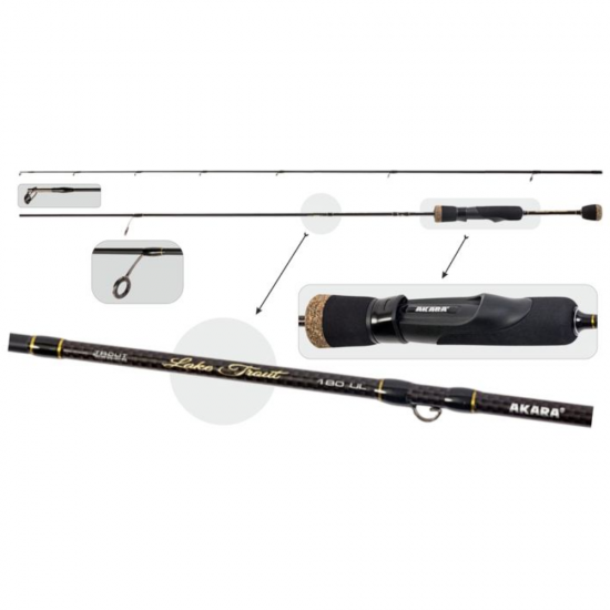 Spiningas Akara LAKE TROUT TX-30 2X ilgis 180 cm 1 - 8 g Spiningas Akara LAKE TROUT TX-30 2X ilgis 180 cm 1 - 8 g