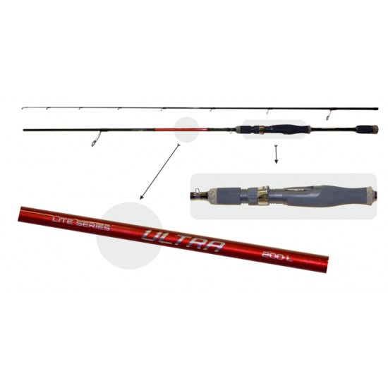 Spiningas Surf Master Ultra TX-30 2X ilgis 240 cm testas 1-10g Spiningas Surf Master Ultra TX-30 2X ilgis 240 cm testas 1-10g
