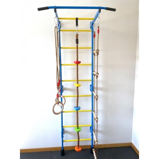 Sporto kompleksas, gimnastikos sienelė RESTPRO® KID-1 Blue