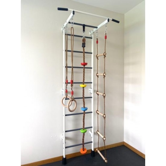Sporto kompleksas, gimnastikos sienelė RESTPRO® KID-1 White