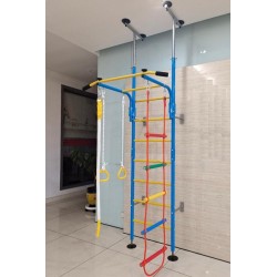 Sporto kompleksas, gimnastikos sienelė RESTPRO® KID-3 Blue