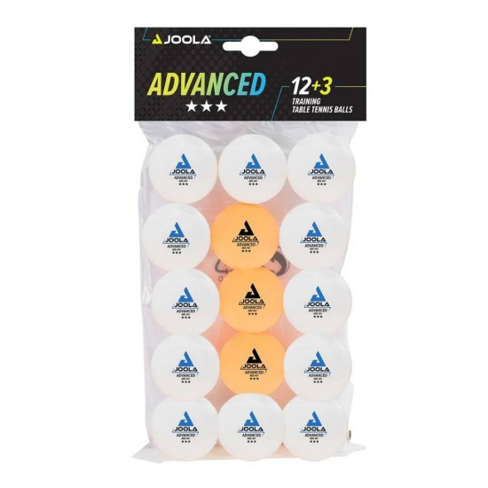Stalo teniso kamuoliukai JOOLA Advanced Training*** 12+3 vnt.