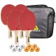 Stalo teniso rakečių rinkinys JOOLA Family
