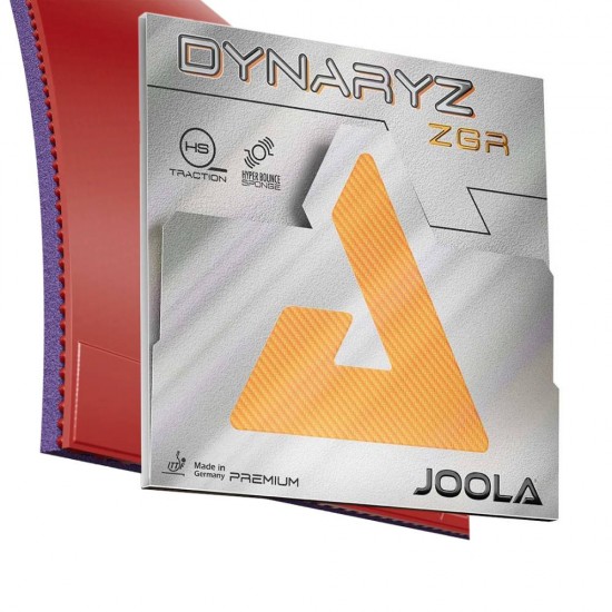 Stalo teniso raketės guma JOOLA Dynaryz ZGR, Red Max+
