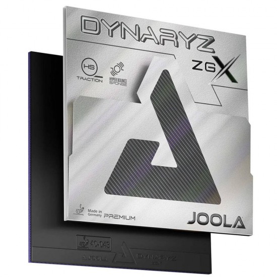 Stalo teniso raketės guma JOOLA Dynaryz ZGX, Black 2.0