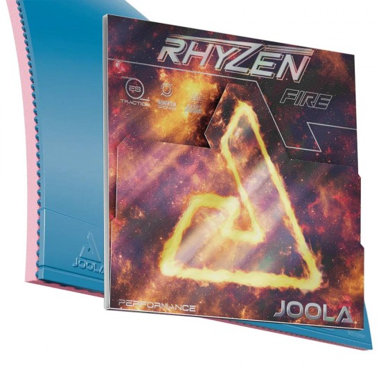 Stalo teniso raketės guma JOOLA Rhyzen Fire, Blue Max