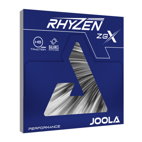 Stalo teniso raketės guma JOOLA Rhyzen ZGX, Black 2.0