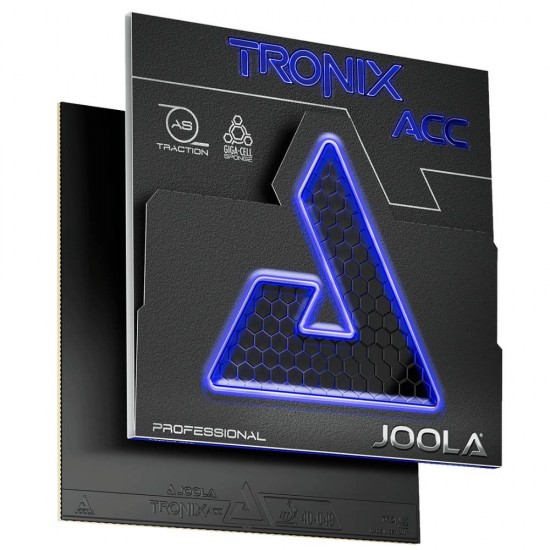 Stalo teniso raketės guma JOOLA Tronix ACC, Black Max+