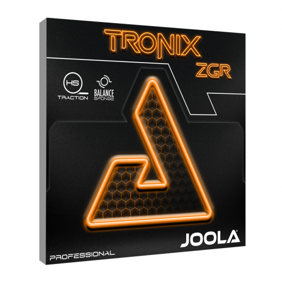 Stalo teniso raketės guma JOOLA Tronix ZGR, Black 2.0