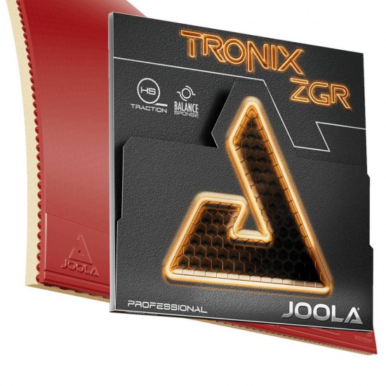 Stalo teniso raketės guma JOOLA Tronix ZGR, Red 2.0