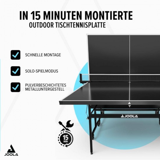 Stalo teniso stalas JOOLA Outdoor J100 A Grey sodui ir terasai
