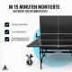 Stalo teniso stalas JOOLA Outdoor J100 A Grey sodui ir terasai
