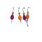 Stintinė sistemėlė 4 Avižėlės Skaidri/Violetinė/Oranžinė