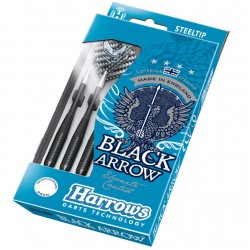 Strėlytės Harrows Black Arrow Steeltip 19 gr. juodos spalvos
