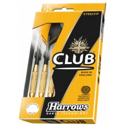 Strėlytės HARROWS CLUB BRASS 3 x 23g