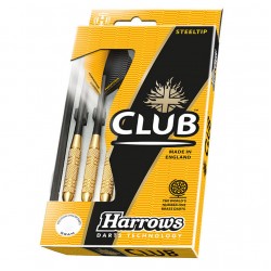 Strėlytės Harrows Steeltip Club Brass 24g