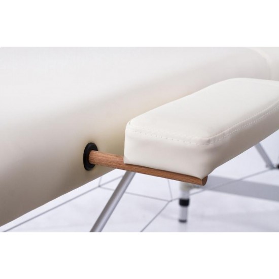 Sudedamas Masažo Stalas RESTPRO® ALU 2 (S) Cream Sudedamas Masažo Stalas RESTPRO® ALU 2 (S) Cream