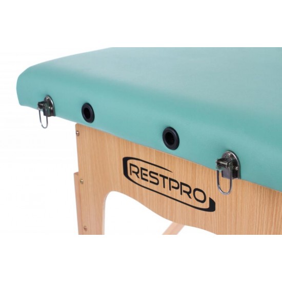 Sulankstomas Masažo Stalas Restpro Classic 2 Blue-green Sulankstomas Masažo Stalas Restpro Classic 2 Blue-green
