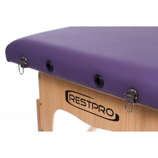 Sulankstomas masažo stalas Restpro Classic 2 Purple Sulankstomas masažo stalas Restpro Classic 2 Purple