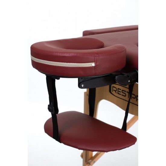 Sulankstomas masažo stalas Restpro Classic 2 Wine Red