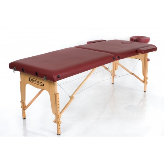 Sulankstomas masažo stalas Restpro Classic 2 Wine Red