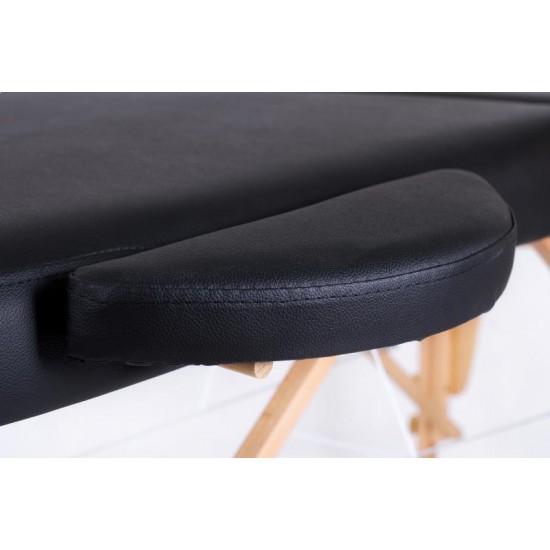 Sulankstomas masažo stalas Restpro Classic Oval 2 Black Sulankstomas masažo stalas Restpro Classic Oval 2 Black