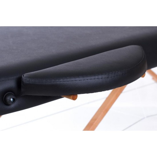 Sulankstomas masažo stalas Restpro Classic Oval 3 Black