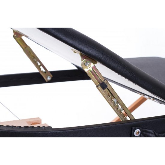 Sulankstomas masažo stalas Restpro Classic Oval 3 Black
