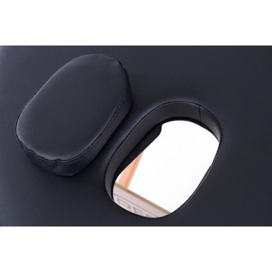Sulankstomas masažo stalas Restpro Classic Oval 3 Black