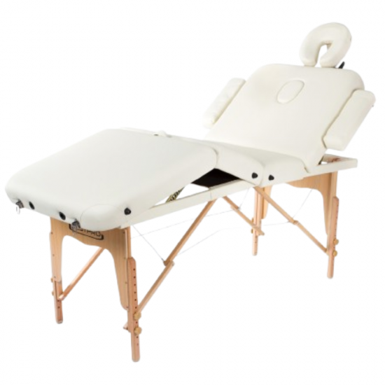 Sulankstomas masažo stalas Restpro Vip 4 Cream Sulankstomas masažo stalas Restpro Vip 4 Cream