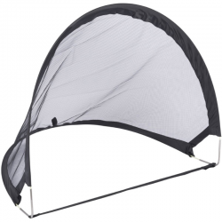 Sulankstomu futbolo vartų + priedų rinkinys 80x60x60cm Dunlop 100982