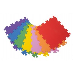 Surenkamų grindų dangos detalė Palziv Rainbow, Mėlyna