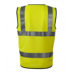 Šviesą Atspindinti Liemenė HV Bright 9V3 | Fluoresencinė geltona