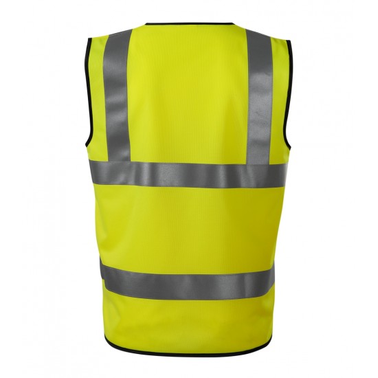 Šviesą Atspindinti Liemenė HV Bright 9V3 | Fluoresencinė geltona