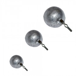 Švininis svarelis AKARA Drop-SHOT, Apvalus 25g 3vnt