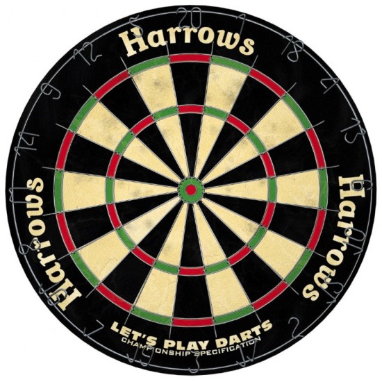 Taikinys HARROWS LET'S PLAY DARTS GAME SET