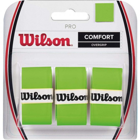 Teniso Apvijos Wilson Pro Comfort Overgrip šviesiai žalia WRZ470810 Teniso Apvijos Wilson Pro Comfort Overgrip šviesiai žalia WRZ470810