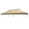 Tento stogas 3 x 4.5 m smėlio spalva, audinio tankumas 160 g/m2