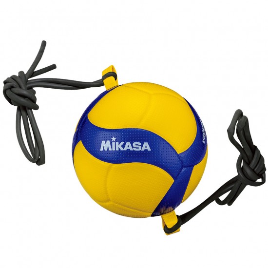 Tinklinio Kamuolys Mikasa V300W-AT-TR Su Gumomis Geltonai Mėlyna Tinklinio Kamuolys Mikasa V300W-AT-TR Su Gumomis Geltonai Mėlyna