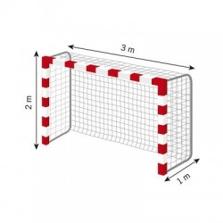 Tinklinio tinklas DOMEKS 3x2m PE 4